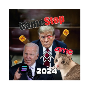 TrumpFFIEGMEBidenCAT2024AMC (SOLMEME)