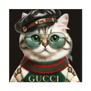 Cat in Gucci (CUCCI)