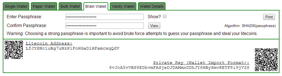 litecoin xbt