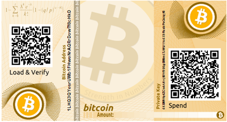Bitcoin paper wallet 2