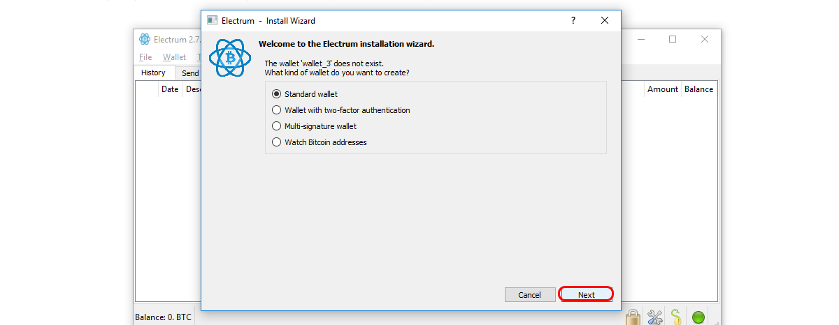 Freshly Installed Electrum Wallet For Mac Freshly Installed Electrum Wallet For Mac