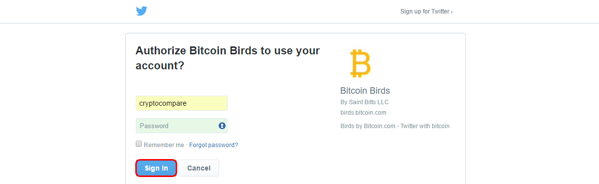 How to earn Bitcoins with Twitter 13
