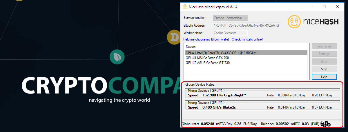 How To Mine Any Coin With Nicehash Legacy Cryptocompare Com - 