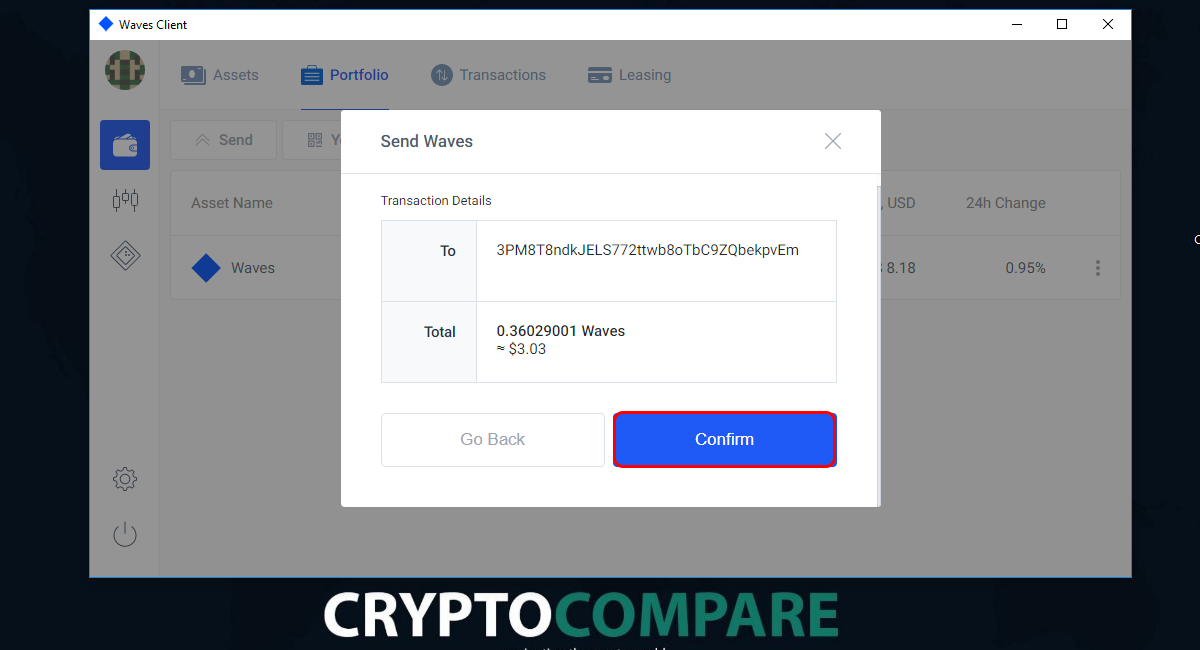 How to install and use the Waves Wallet 1.0.0 23
