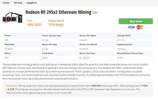 Oeste Coordinar delicadeza How to choose a GPU to mine Ether with? | CryptoCompare.com