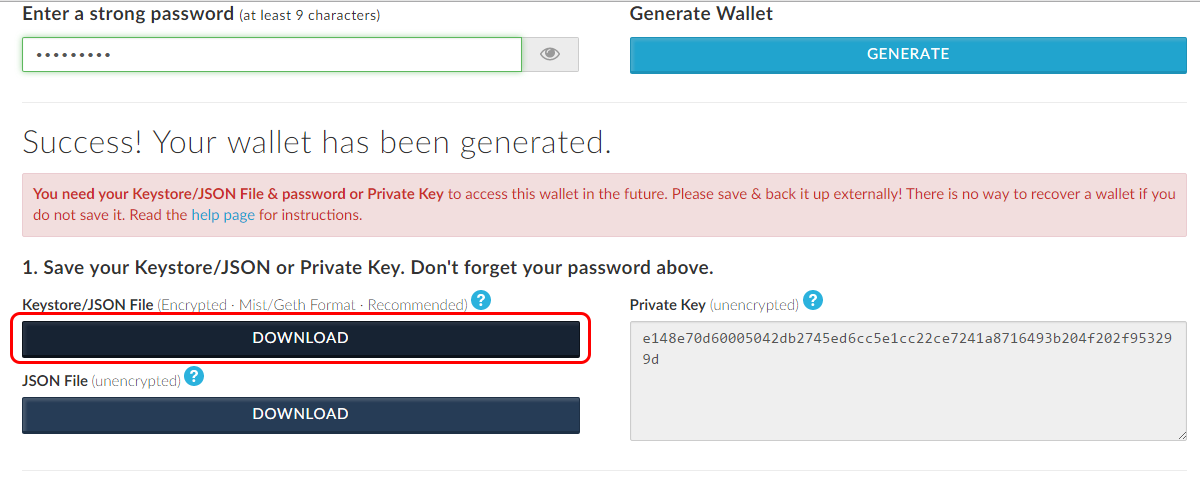 How to generate bitcoin keys