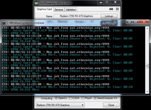 amd radeon rx 470 8gb eth hashrate 580x422