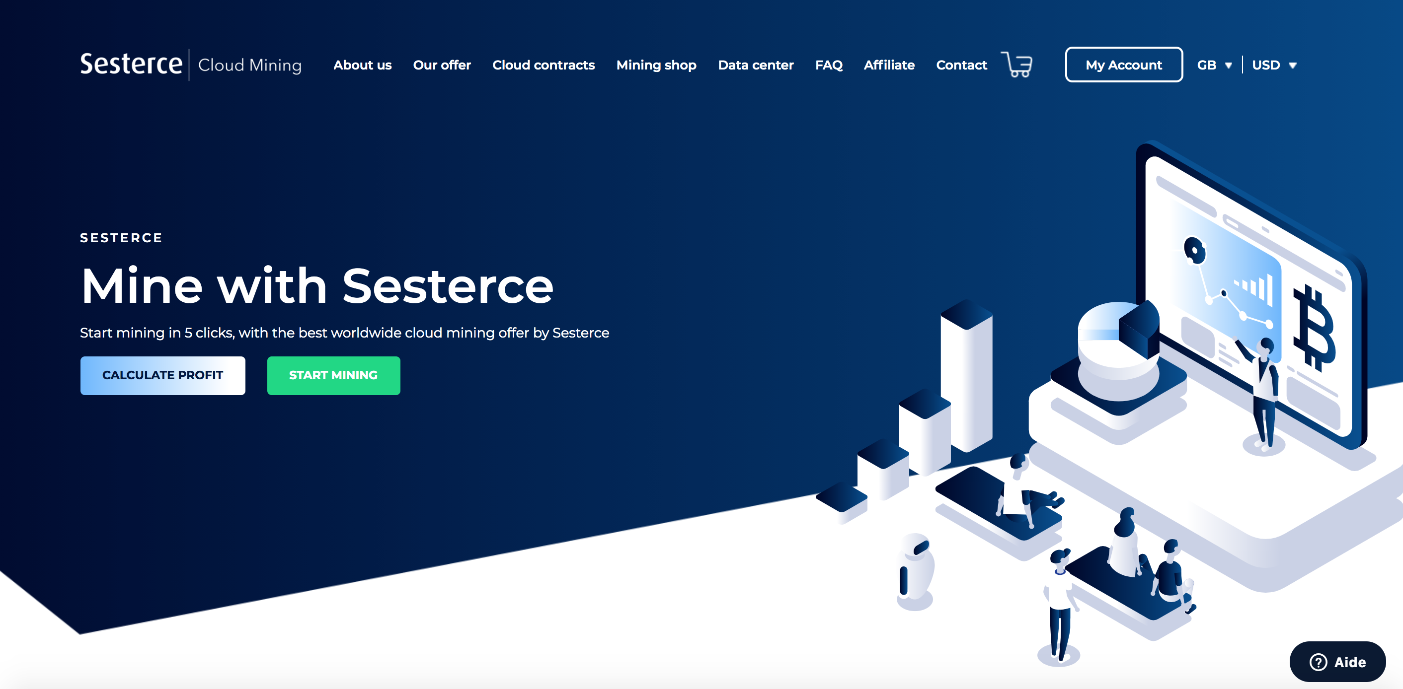 Sesterce Mining- How to buy a Mining Contract 12