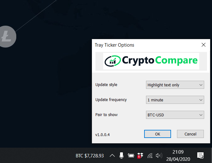 cryptocompare bitstamp price