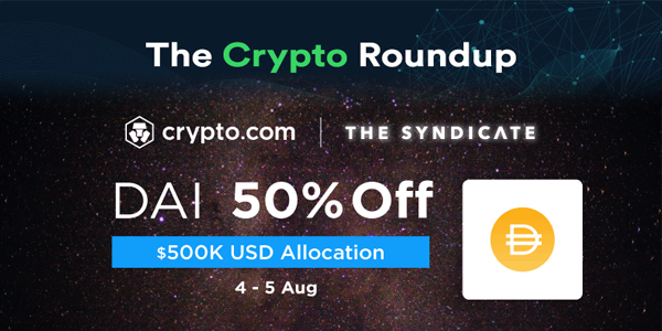 Latest price and news from the crypto space