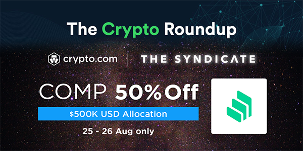 Latest price and news from the crypto space